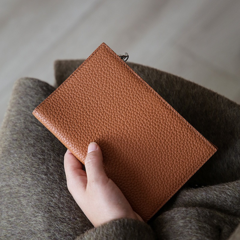 Leather Passport Holder Covers - Index Card Holder ulasan dan harga