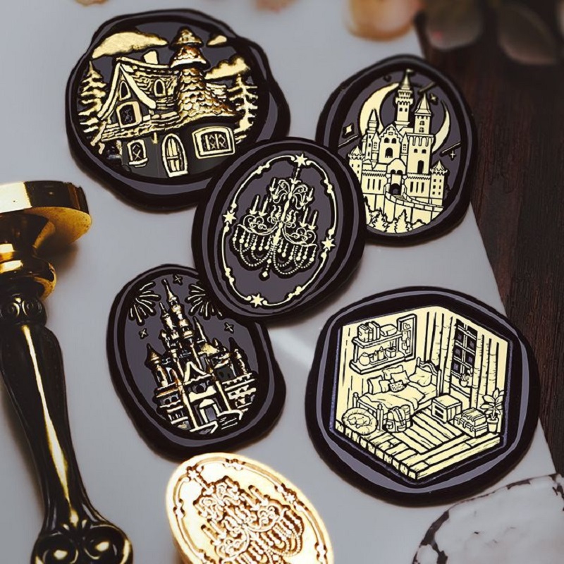 Wax Seal Stamp Vintage Hallowe - Wax Seal Stamp Set ulasan dan harga