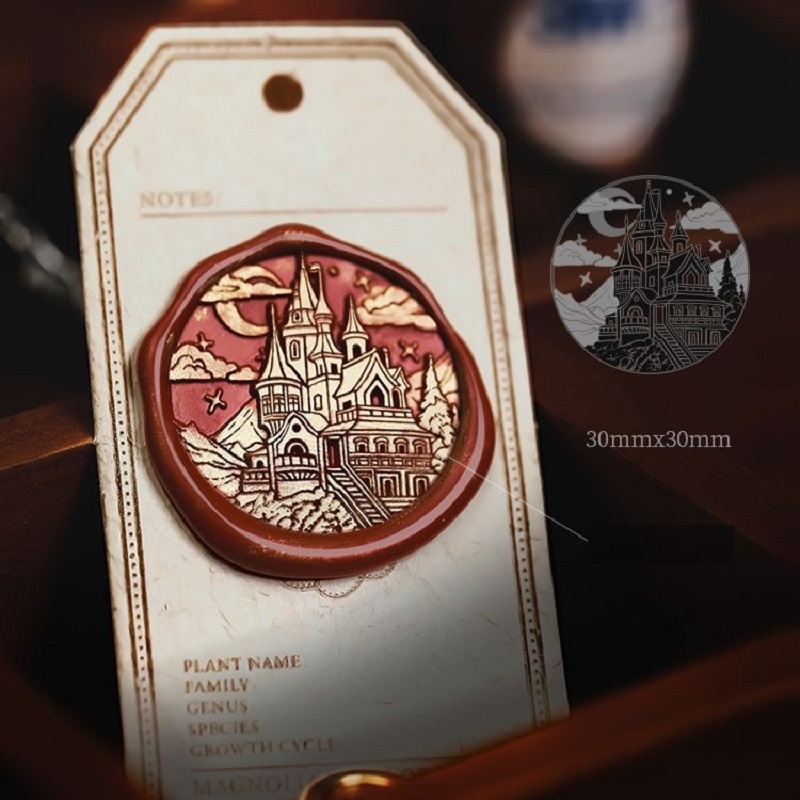 Wax Seal Stamp Vintage Hallowe - Wax Seal Stamp Set ulasan dan harga