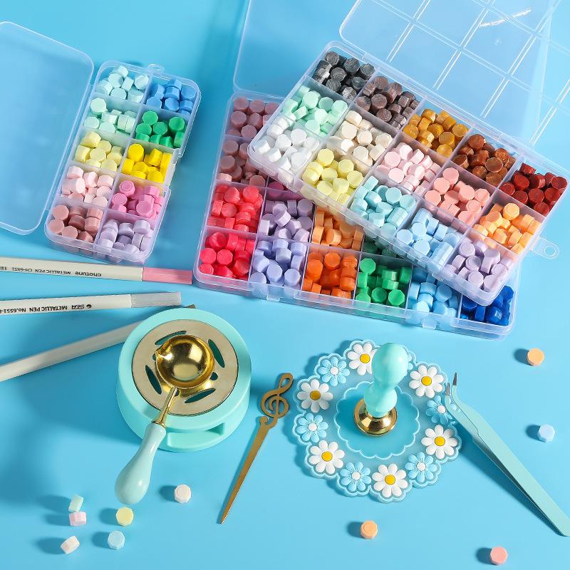 Wax Seal Stamp Set Lacquered S - Wax Seal Stamp Set ulasan dan harga