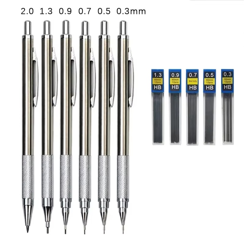 Metal Mechanical Pencil 0.3 0. - Mechanical Pencil 0.3 ulasan dan harga