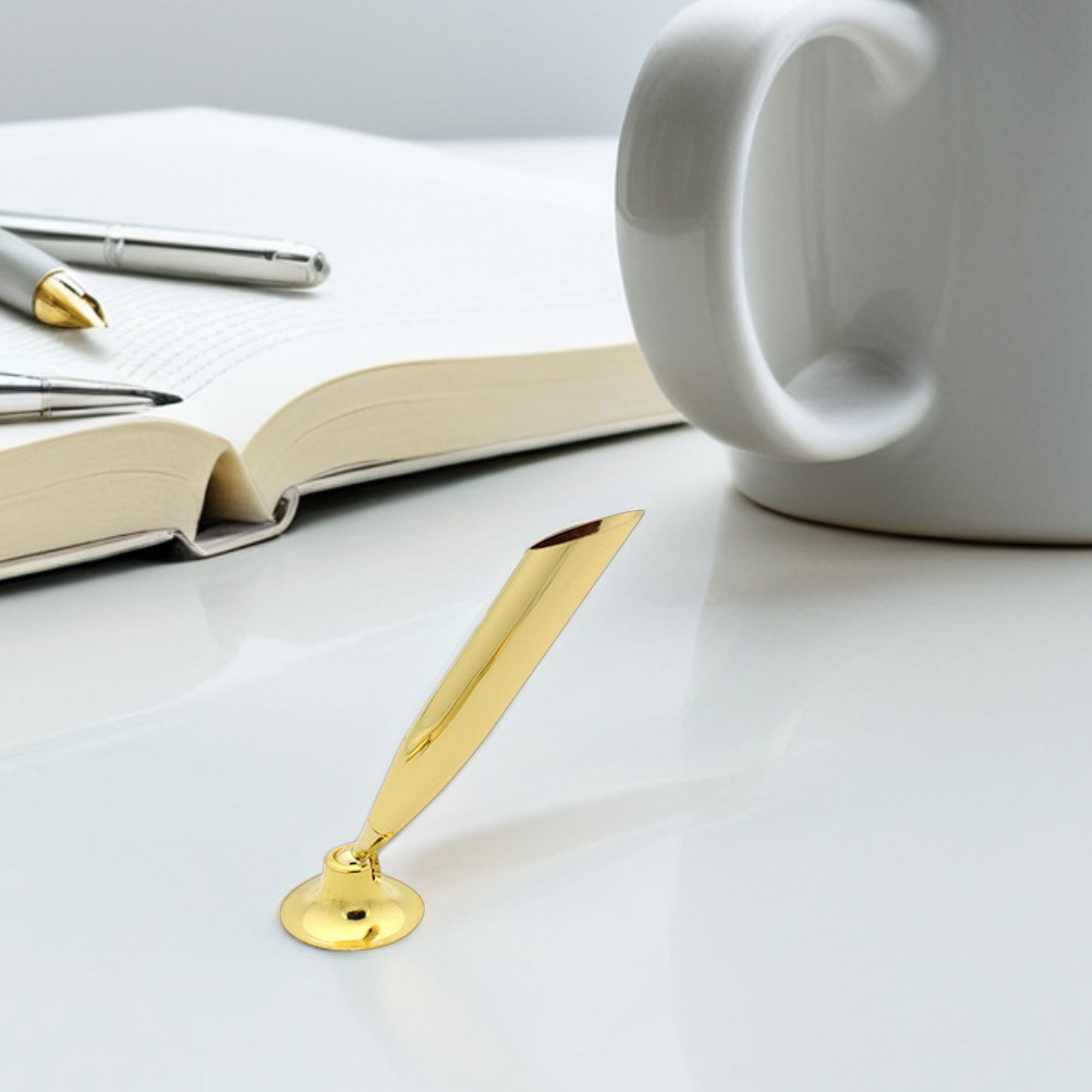 10Pcs Metal Pen Holder Desk St - Pen Rest Single ulasan dan harga