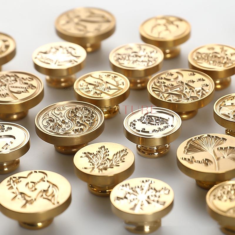 6 Copper Wax Seal Stamp Heads  - Wax Seal Stamp Set ulasan dan harga