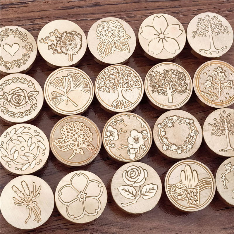 Wax Seal Stamp Head Flower Sta - Wax Seal Stamp Set ulasan dan harga
