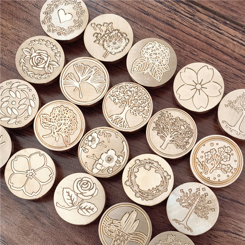 Wax Seal Stamp Head Flower Sta - Wax Seal Stamp Set ulasan dan harga