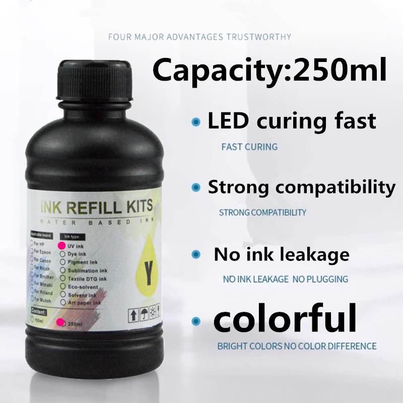 250ML/Bottle UV Hard Ink LED U - Fountain Pen Bottled Ink ulasan dan harga